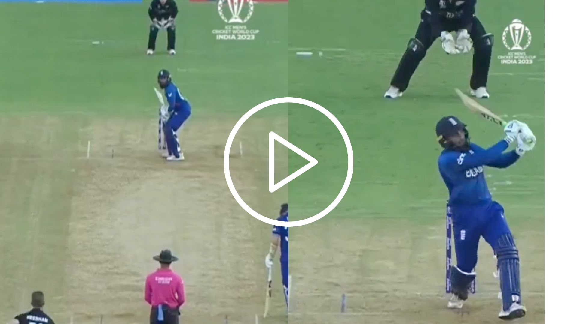 [Watch] Adil Rashid Punishes Jimmy Neesham With An Outrageous Six